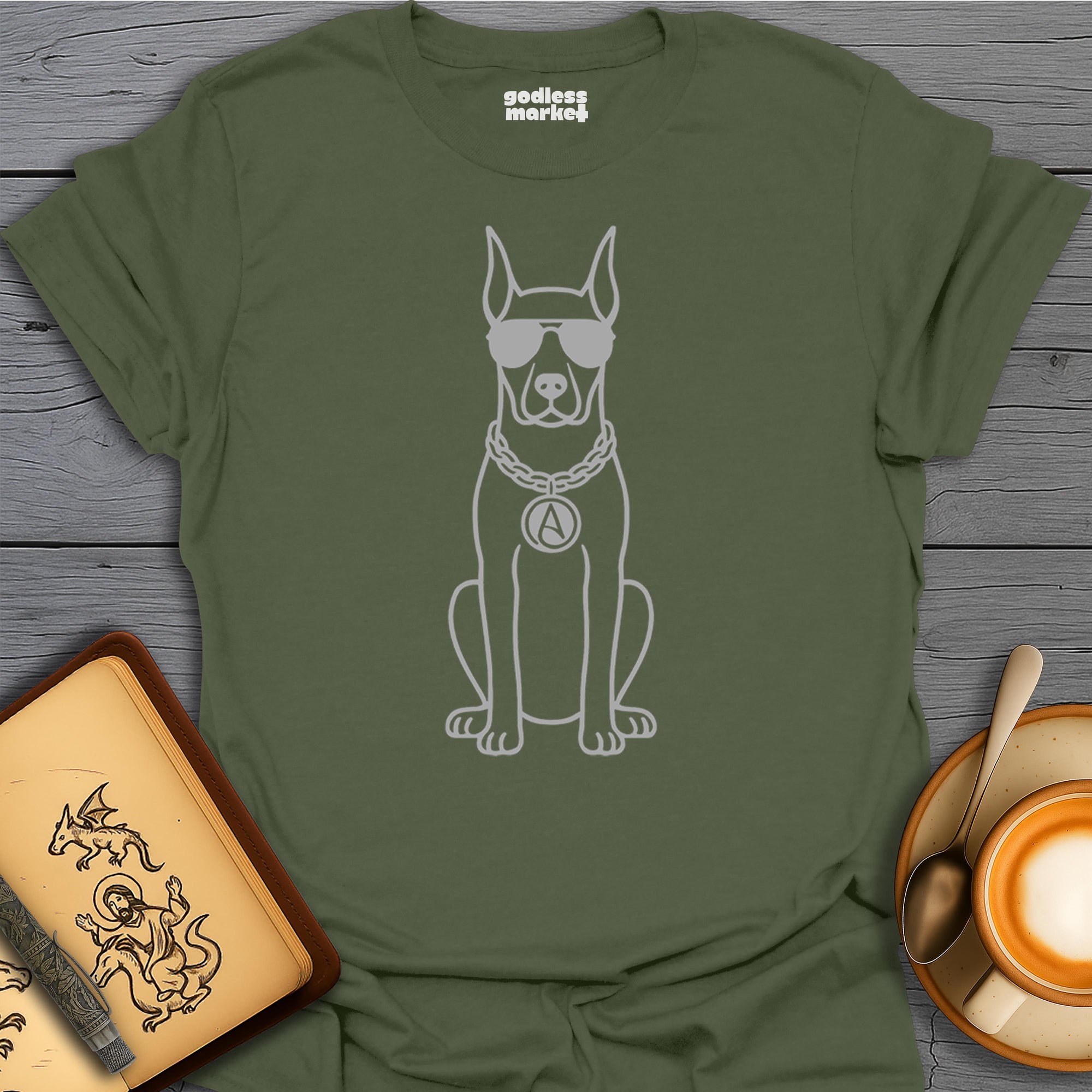 Cool Atheist Doberman Pincher