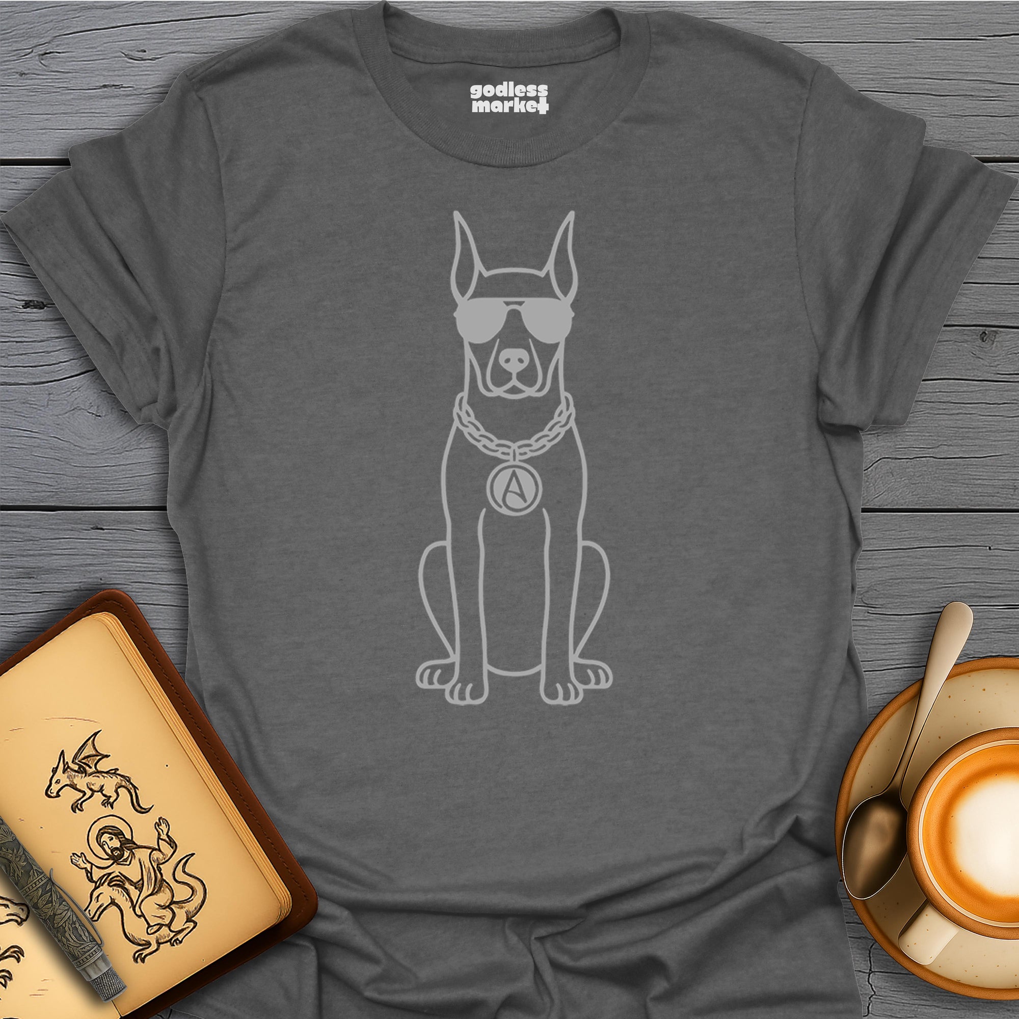 Cool Atheist Doberman Pincher