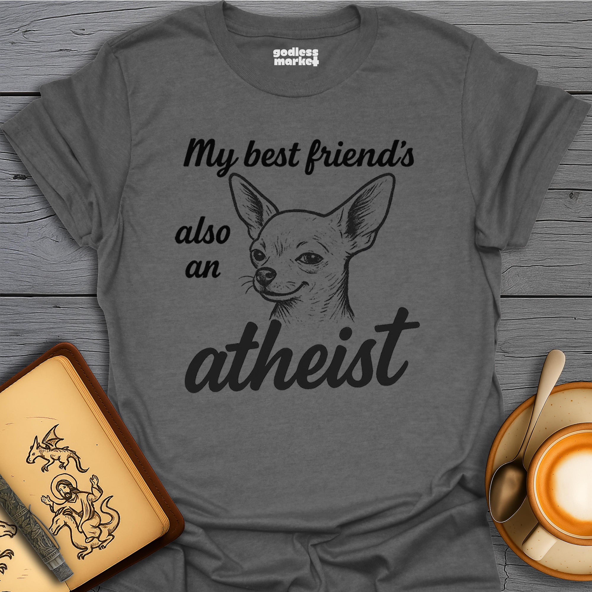 Confident Chihuahua Atheist