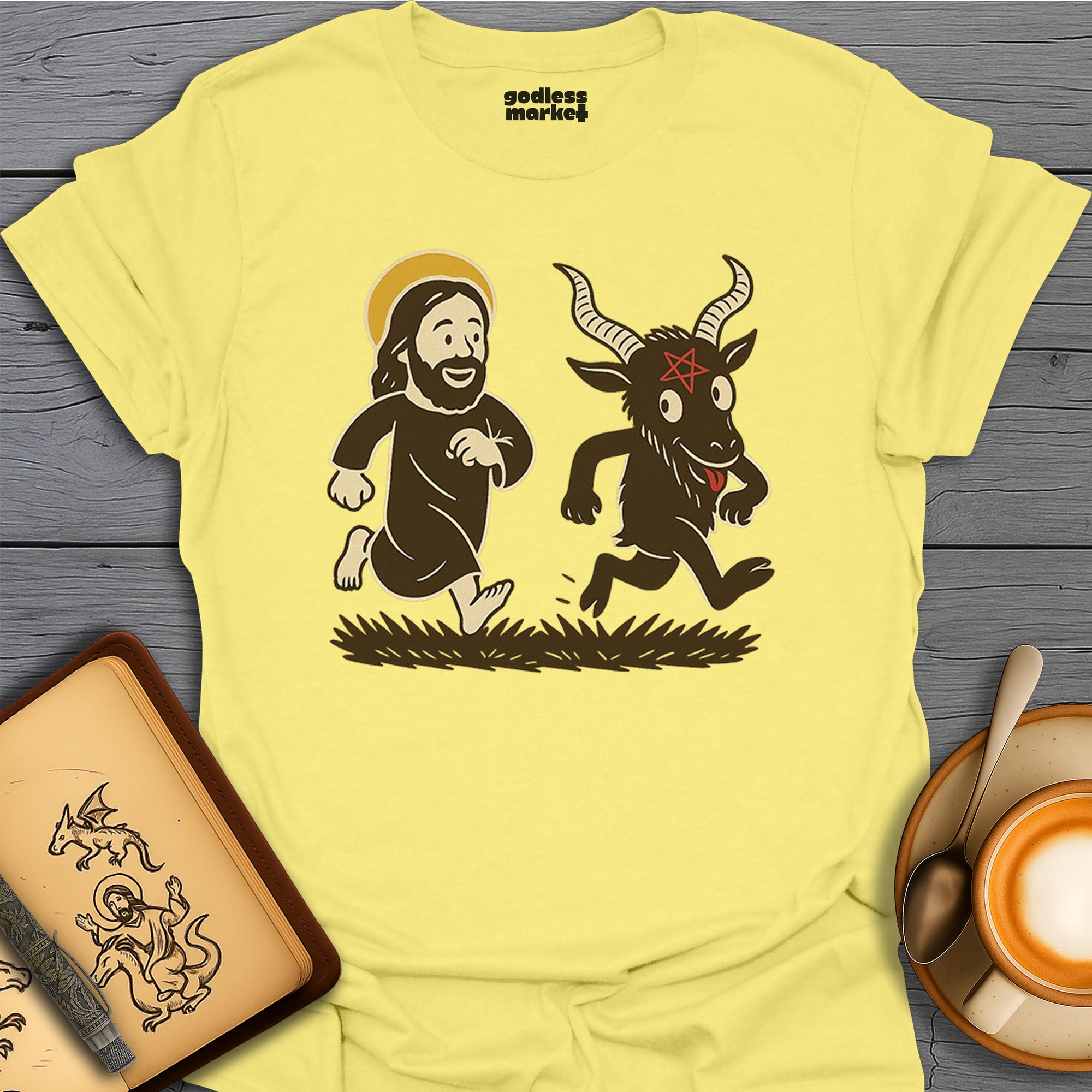 Jesus and Baphomet