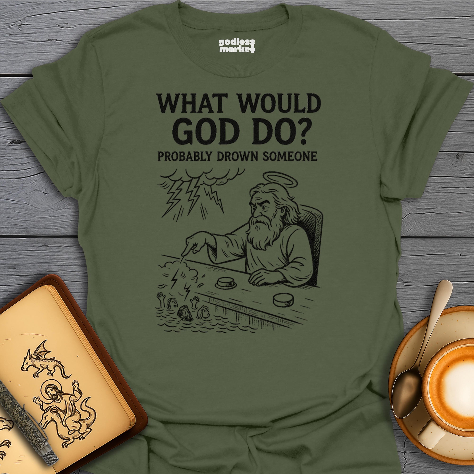 What Would God Do? Probably Drown Someone, Pool