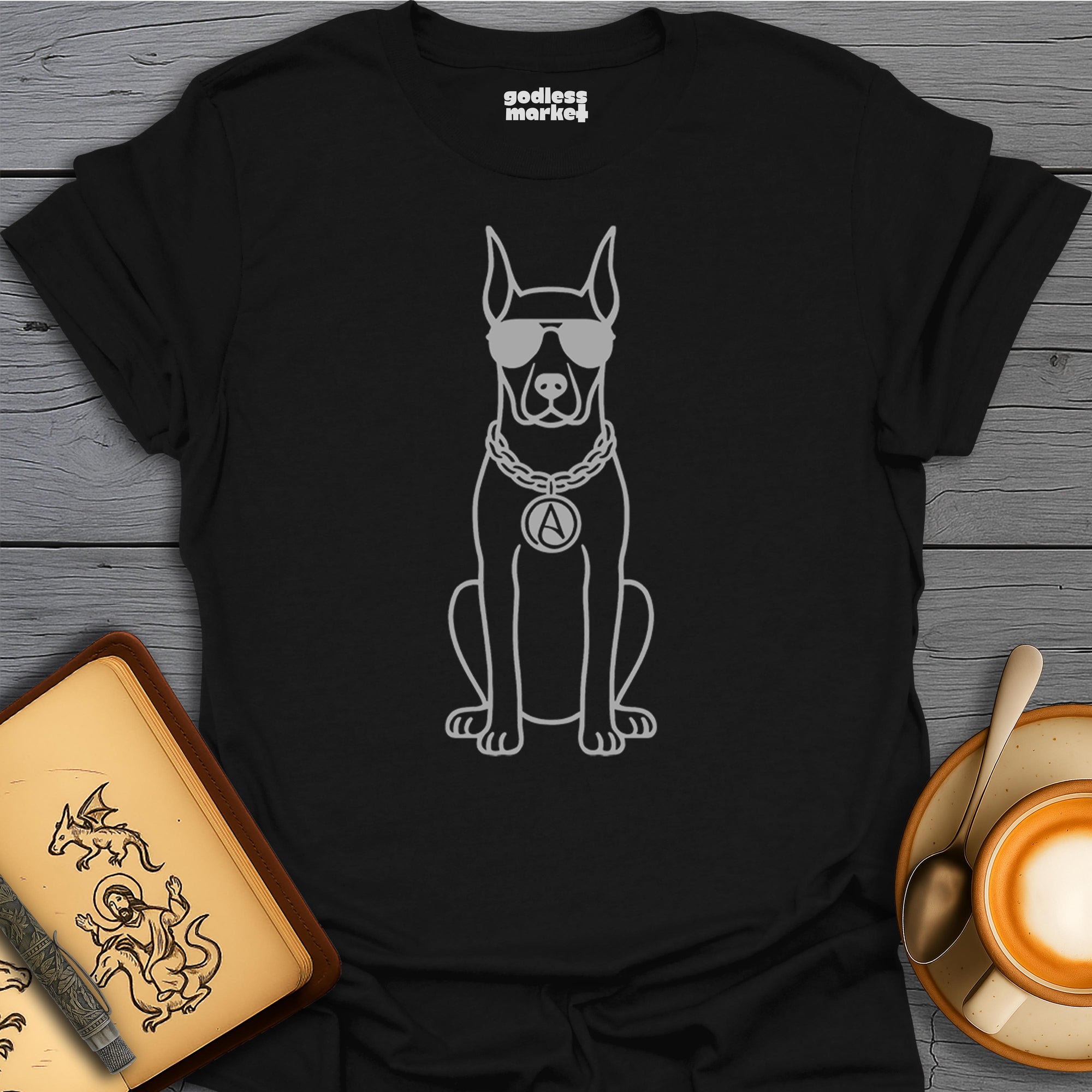 Cool Atheist Doberman Pincher