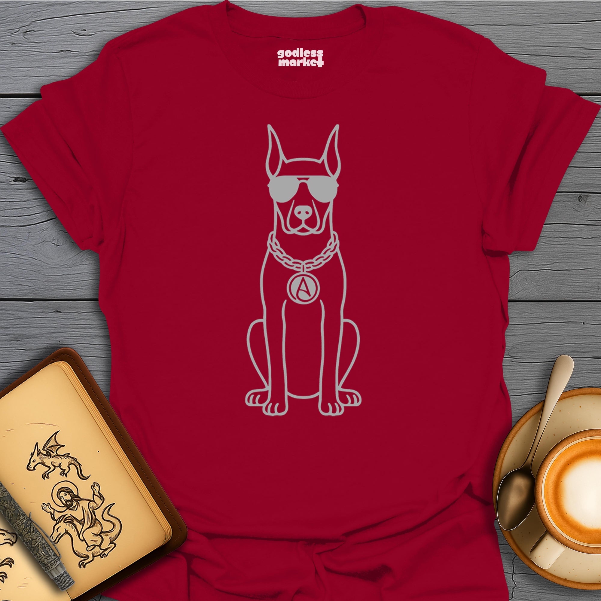 Cool Atheist Doberman Pincher