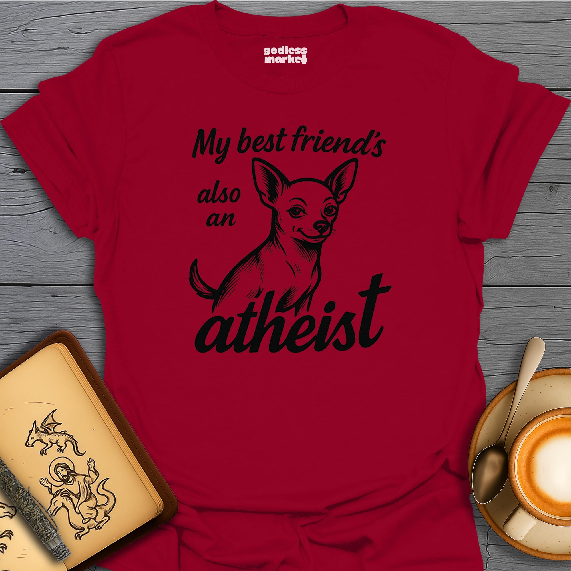 Smirking Chihuahua Atheist