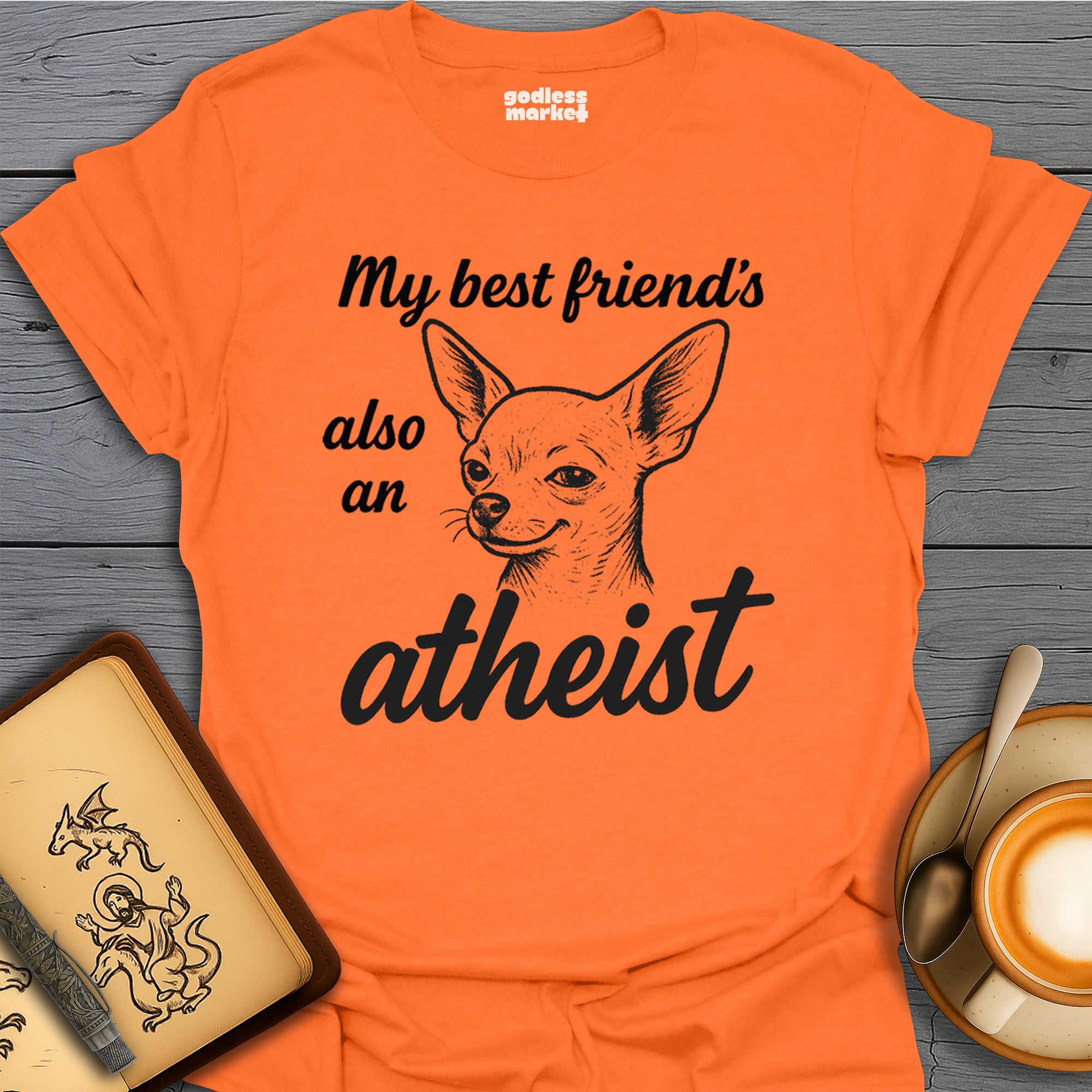 Confident Chihuahua Atheist