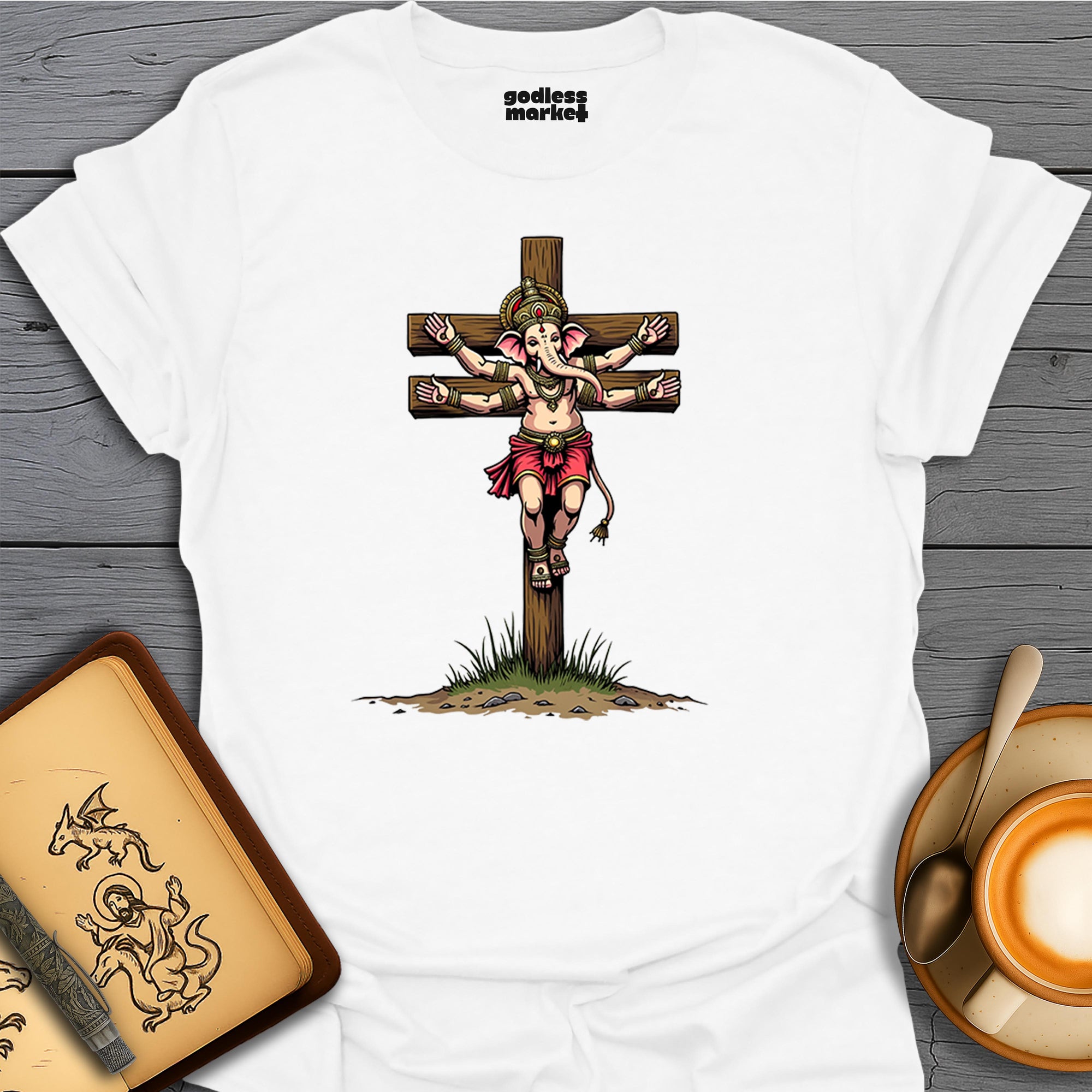 Elephant God on a Cross