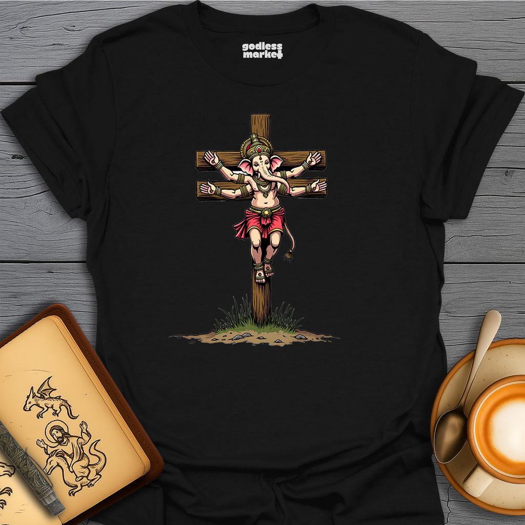 Elephant God on a Cross
