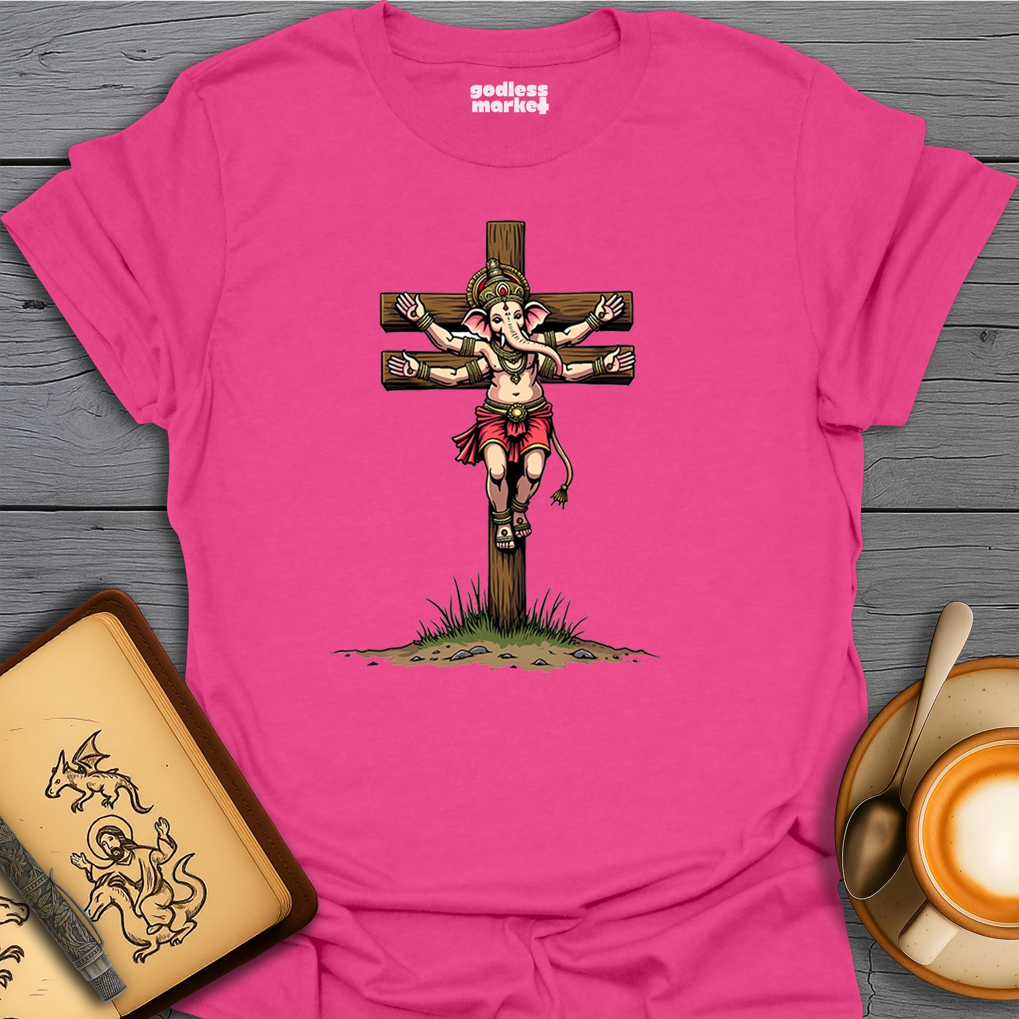 Elephant God on a Cross