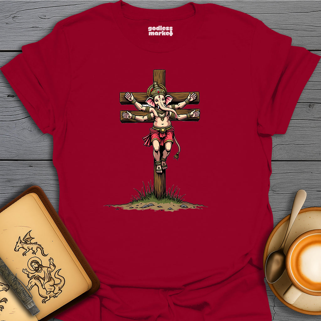 Elephant God on a Cross