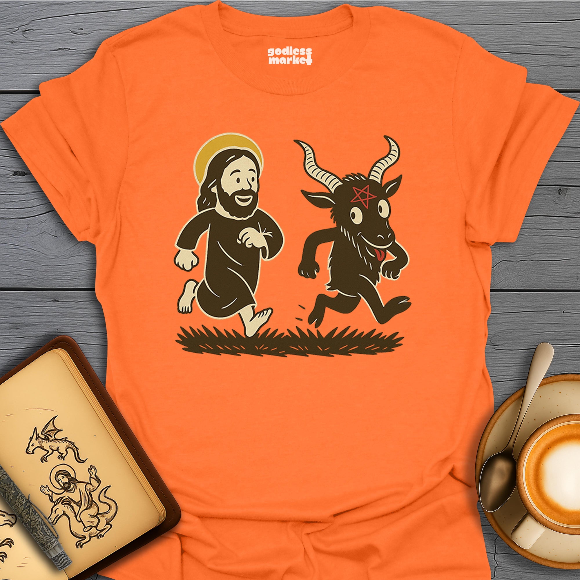 Jesus and Baphomet