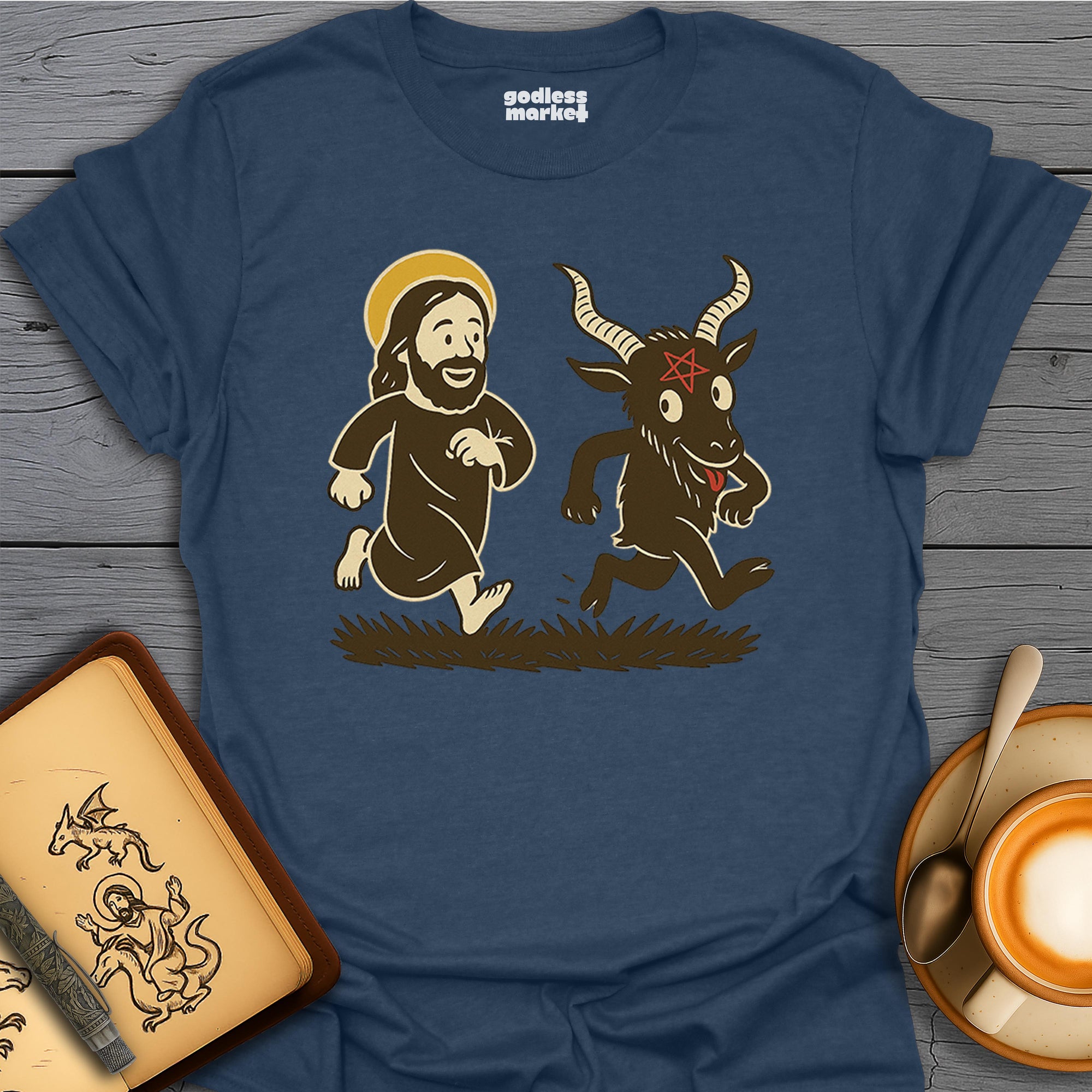 Jesus and Baphomet