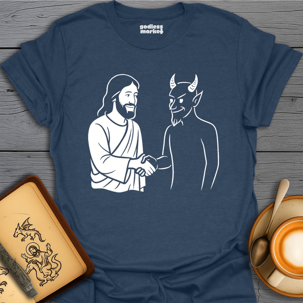 Jesus and a friend