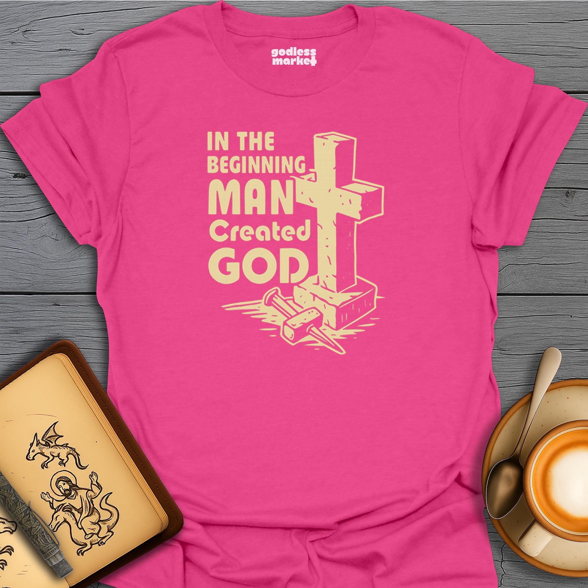 In The Beginning Man Created God