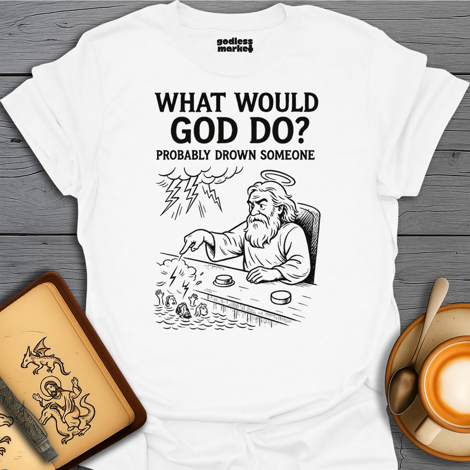 What Would God Do? Probably Drown Someone, Pool