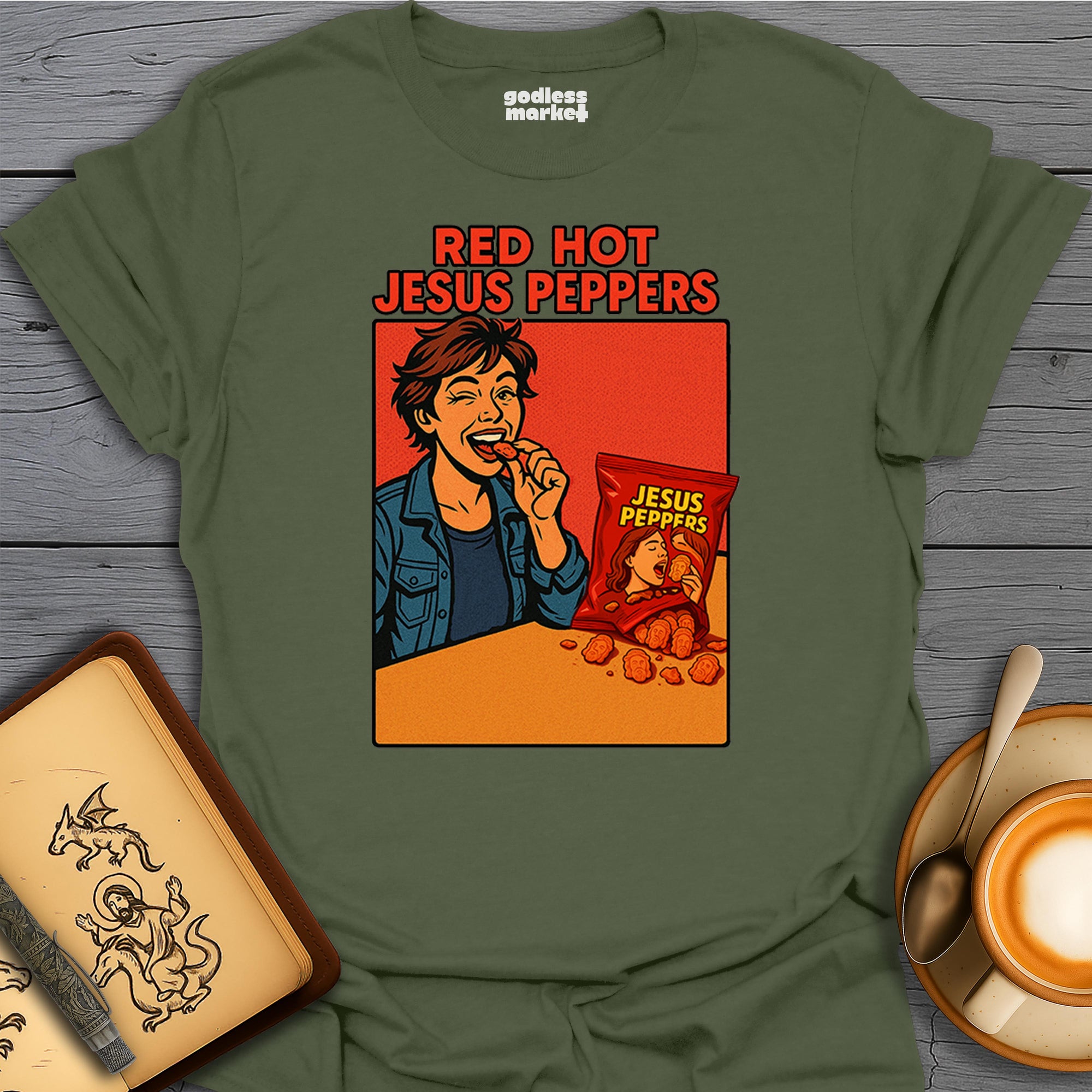 Red Hot Jesus Peppers
