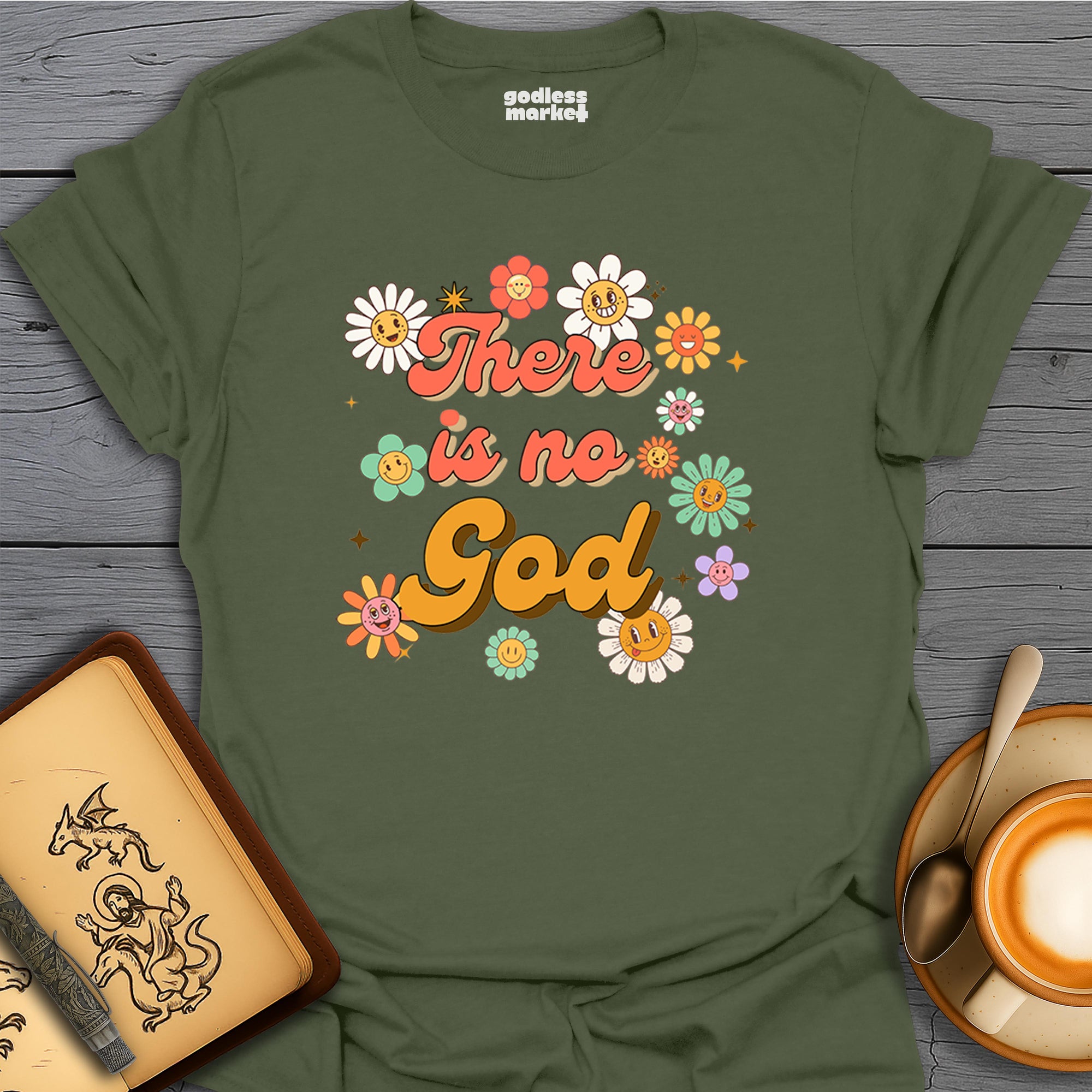 There is no God, Flowers