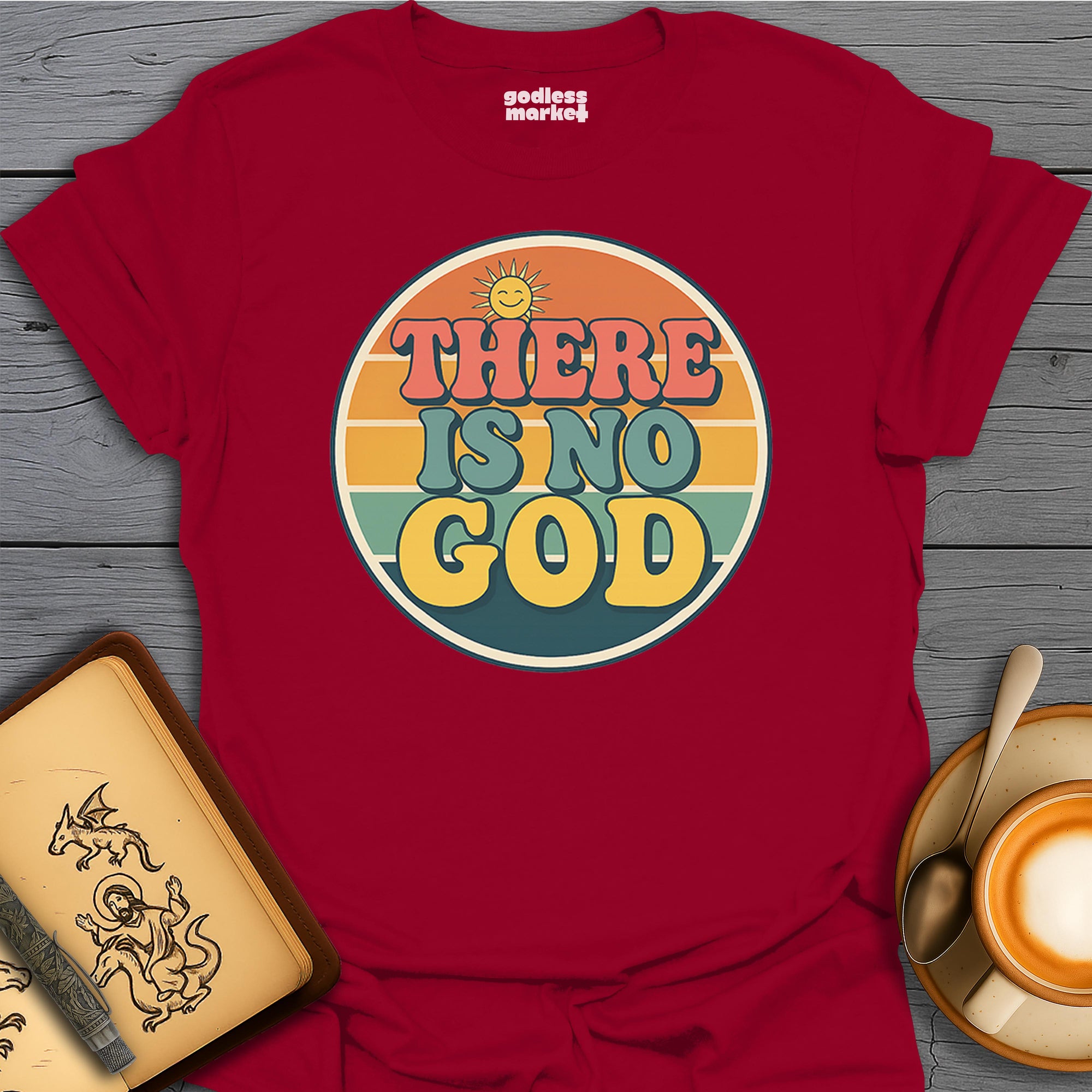 There is no God, Sunset